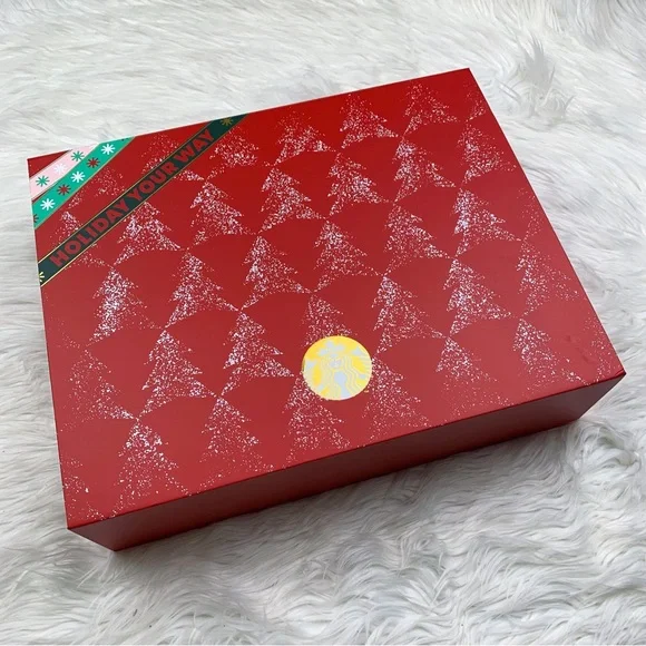 Starbucks BOX ONLY Studded Keychain Ornament Overseas China 2022 Advent Calendar - Picture 2 of 9